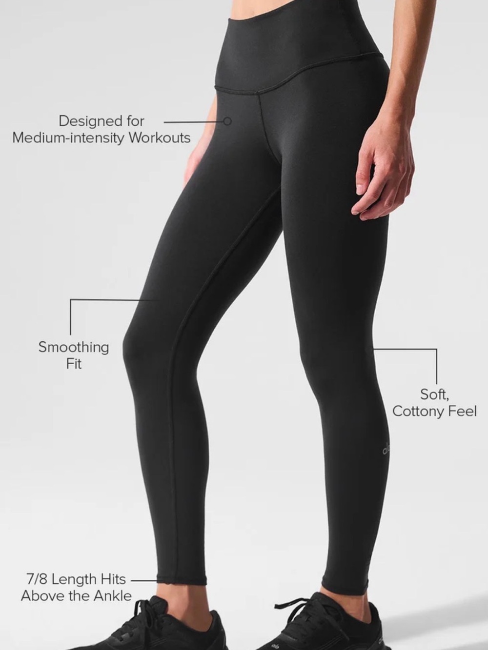 NWT ALO Yoga 7/8 High-Waist Airbrush Legging
